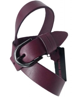 Женский ремень 3 см № 1 MAROON BELTS-foto16