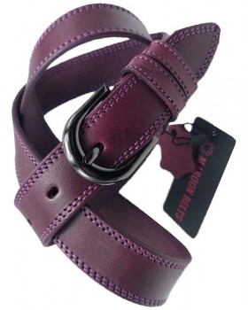 Женский ремень 3 см № 1 MAROON BELTS-foto18