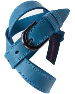 Женский ремень 3 см № 1 MAROON BELTS-foto6