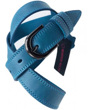 Женский ремень 3 см № 1 MAROON BELTS-foto6