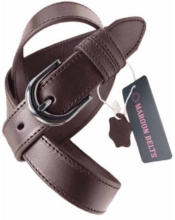 Женский ремень 3 см № 1 MAROON BELTS-foto2