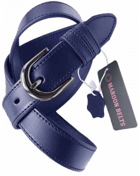 Женский ремень 3 см № 1 MAROON BELTS-foto3