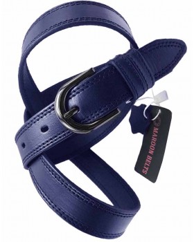 Женский ремень 3 см № 1 MAROON BELTS-foto4