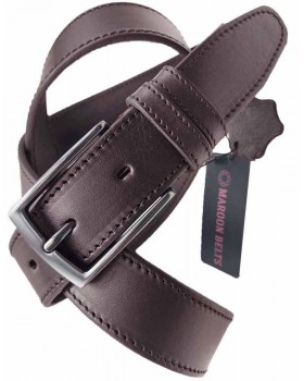 Ремень 3.5 см "Люкс" MAROON BELTS-foto6