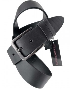 Ремень 4 см "Хром" Maroon Belts-foto7