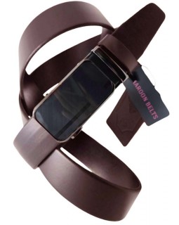 Ремень автомат однослойный MAROON BELTS-foto12