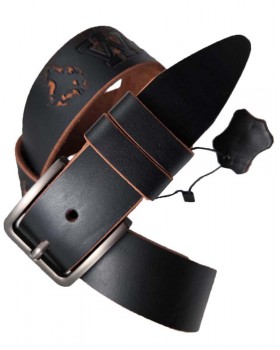 Ремень с тиснением 4 см LEGEND-foto13