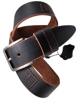 Ремень с тиснением 4 см LEGEND-foto10