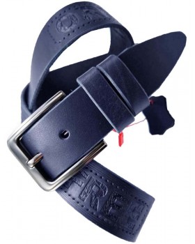 Ремень с тиснением 4 см LEGEND-foto5