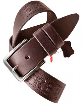 Ремень с тиснением 4 см LEGEND-foto8