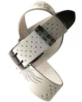 Ремень с наконечником 4 см LEGEND-foto22