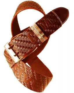 Ремень с наконечником 4 см LEGEND-foto21