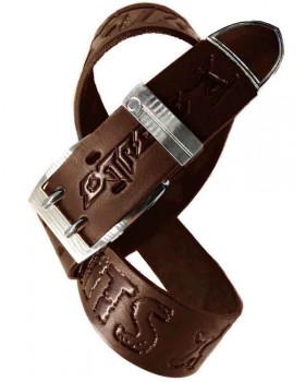 Ремень с наконечником 4 см LEGEND-foto10