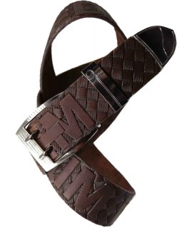 Ремень с наконечником 4 см LEGEND-foto13