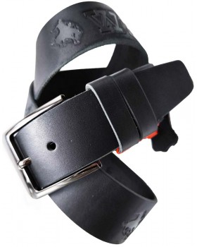 Ремень с тиснением 4.5 см LEGEND-foto5