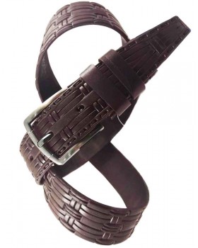 Ремень с рисунком 3.5 см OSCAR-foto13