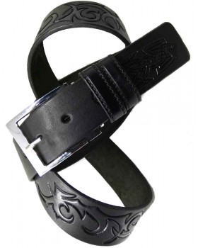 Ремень с рисунком 4 см YT TI-foto4