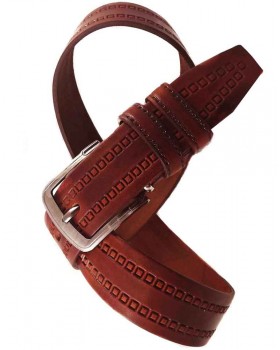 Ремень с рисунком 3.5 см YT TI-foto14